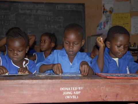 Education Children of Jong utilizing facilities provided by WVUK -Supported Jong ADP.JPG